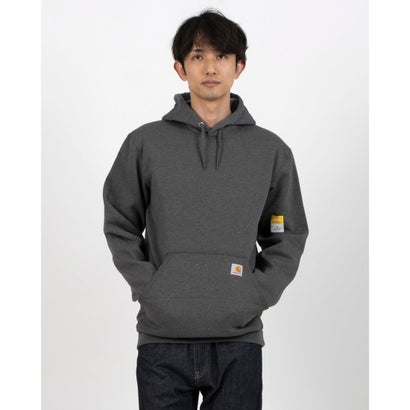 鉄道車両ハート形 Carhartt ミッドウェイト ボンネット 流汗 （カーボンヘザー）