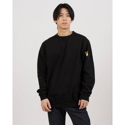 鉄道車両ハート形 Carhartt MIDWEIGHT CREWNECK SWEATSHIRT 流汗 （黒いこと）