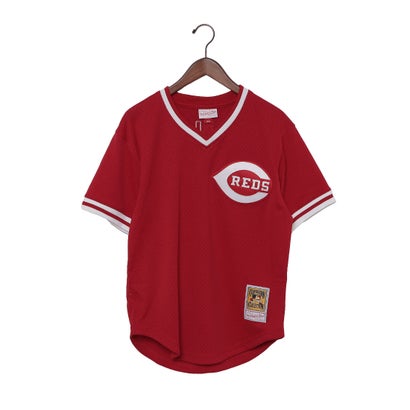 ミッチェルアンドネス mitchell & ness MLB AUTHENTIC JOHNNY BENCH CINCINNATI REDS 1983 PULLOVER JERSEY ユニフォーム （シンシナティ・レッズ）