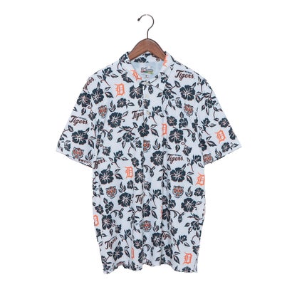 レインスプーナー Reyn Spooner DETROIT TIGERS GAME DAY PERFORMANCE POLO ポロシャツ （ホワイト）