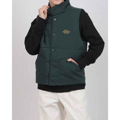 クイックシルバー QUIKSILVER サーフ クラシックベスト 中綿ベスト （グリーン）