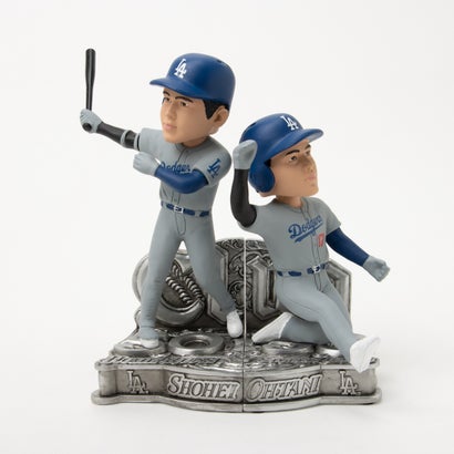 メジャーリーグベースボール MLB 大谷翔平 ドジャース 50ホームラン＆50盗塁 プラチナ基礎 コネクティング ボブルヘッド 2体書き割り （大谷翔平）