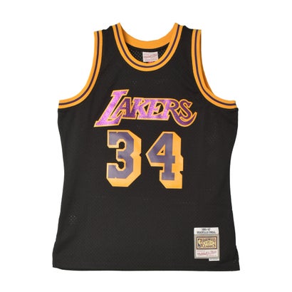 ミッチェルアンドネス mitchell \u0026 ness NBA スウィングマン ビリ スパーズ リタイヤメント ティーシャツ マヌ・ジノビリ 制服 （シャキール・オニール）