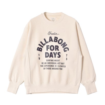 散らし広告ボン BILLABONG SIDE RIB HEAVY SWEAT 調教師 （白いこと）