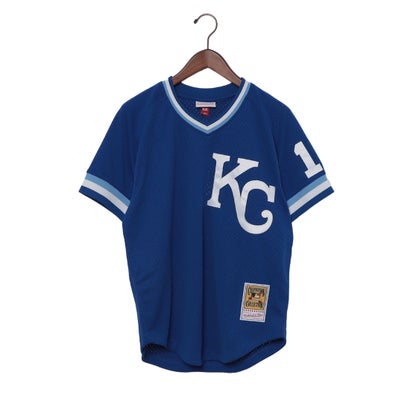 ミッチェルアンドネス mitchell & ness ボージャクソンカンザスシティロイヤルズ1989 ユニフォーム （カンザスシティロイヤルズ）