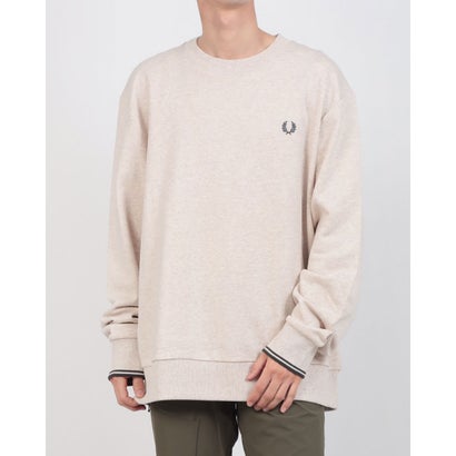 フレッドペリー FRED PERRY Crew Neck Sweatshirt 流汗 （ポリッジ）