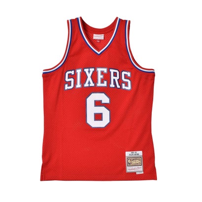 ミッチェルアンドネス mitchell \u0026 ness 律動的な調子マン プルオーバー 兄弟愛の都市76ERS 1982-83 ジュリアス アービング 制服 （兄弟愛の都市76ERS）
