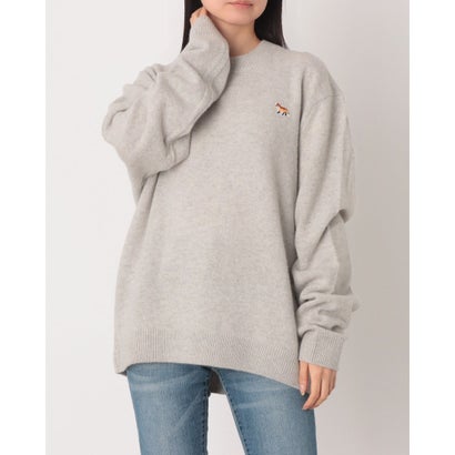 メゾンキツネ MAISON KITSUNE LM00813KT1006 BABY FOX PATCH SWEATER セーター （ライトグレーメランジ） 28,600円