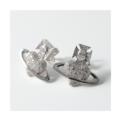ヴィヴィアン ウエストウッド Vivienne Westwood Vivienne Westwood ピアス AGNATHA アグネイサン 6201036H （P102/PLATINUM/WHITE-CZ）｜LOCOMALL（ロコンド公式ストア）