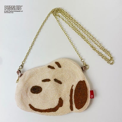 ルートート ROOTOTE レディース ビーズバッグ スヌーピー フェイスモチーフ IP.ベビールー.ビーズ.ピーナッツ-9M （02 BEIGE）