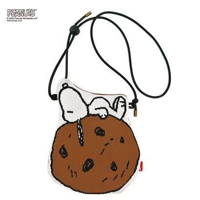 ルートート ROOTOTE スヌーピー ダイカット ミニ ショルダーバッグ IP BR ピローニット PEANUTS 8392 （04 Cookie）
