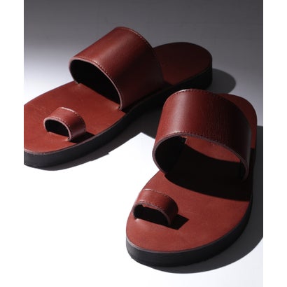 セットアップセブン SETUP7 【PADRONE】STRAP SANDALS PU5359-3203-17B （ダークブラウン）