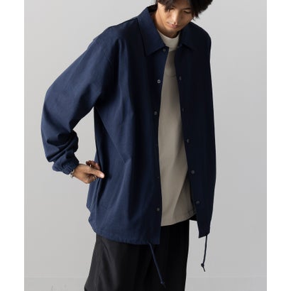 ユナイテッドアスレ United Athle 【United Athle】cotton jersey coach jacket / コットン ジャージー コーチジャケット 一重 4487 （ネイビー）