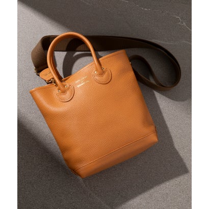 セットアップセブン SETUP7 【YOUNG&OLSEN】EMBOSSED LEATHER HAVERSACK S （ブラウン系その他3）