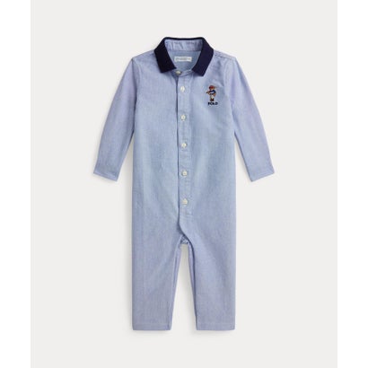 ポロ ラルフ ローレン POLO RALPH LAUREN (ベビー)Polo ベア コットン オックスフォード カバーオール （400ブルー）