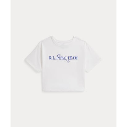 ポロ ラルフ 置き目レン POLO RALPH LAUREN (ガールズ 7才～16才)Polo 野球クラブ 綿織物 プルオーバー ボクシー プルオーバー （100白いこと）