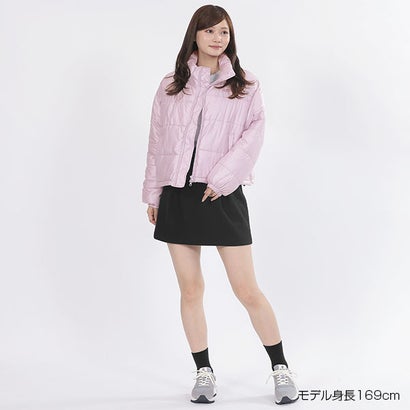 マリークワント MARY QUANT パデッドクロップド ブルゾン （パープル）