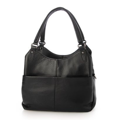 クードゥクー ル サック Coup de Coeur le sac クードゥクー ル サック Coup de Coeur le sac 牛革シュリンクレザー あおり付きハンドバッグ （BLACK）