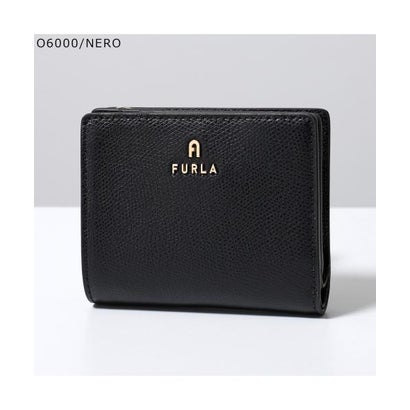 フルラ FURLA Furla 二つ折り紙入れ CAMELIA S カメリア （O6000/NERO-黒いこと）