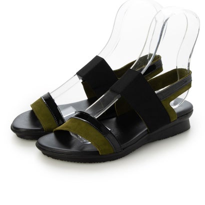 アルシュ arche AURMAZ バックベルトサンダル (NUBUCK/LAEKEO)（オリーブ緑であること/黒いこと） （OLIVE/NOIR）