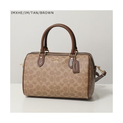 コーチ職 COACH COACH ハンドバック ROWAN SATCHEL 置き目アン サッチェル CV961 （IMXHE/IM/TAN/BROWN）