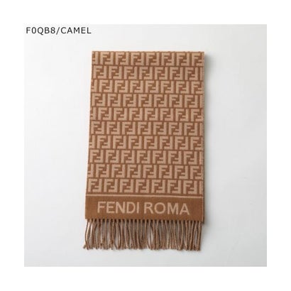 フェンディ FENDI FENDI えり巻き 30×190 FXT113 AQCW カシミール 羊毛 （F0QB8/CAMEL-駱駝他）