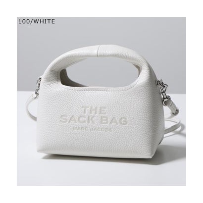目じるし ジェイコブス MARC JACOBS MARC JACOBS ショルダーバッグ 2F5SMN019S01 なめし革 （100/WHITE/白いこと）