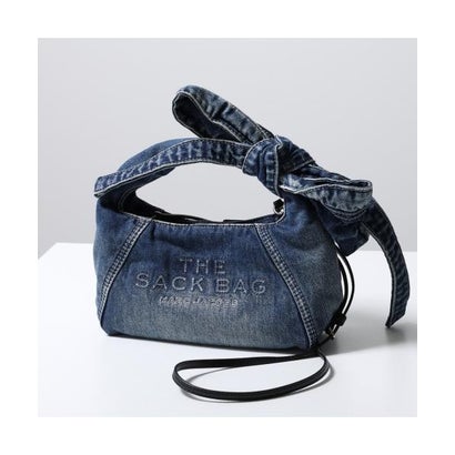 マーク ジェイコブス MARC JACOBS MARC JACOBS ザ ボウ デニム サックバッグ ミニ 2P5HSC007H03 （492/MEDIUM-WASH-INDIGO）｜LOCOMALL（ロコンド公式ストア）