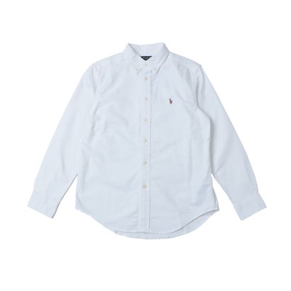 ラルフローレン RALPH LAUREN ボーイズライン 323-677133 ワンポイント オックスフォードシャツ 長袖シャツ （ホワイト） 8,483円