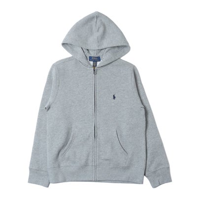 ラルフローレン RALPH LAUREN ボーイズライン 32351547626 ワンポイント フルジップ パーカー （ダークスポーツヘザー）