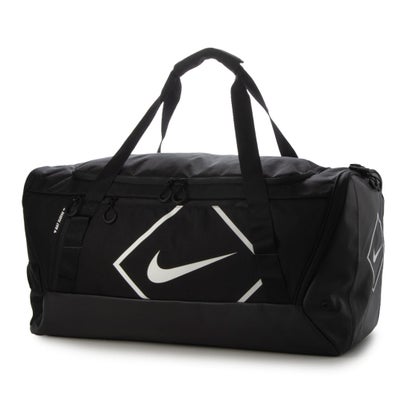 ナイキ NIKE BA1018 ダイアモンドダッフルバッグ ダッフルバッグ （黒いこと×白いこと）