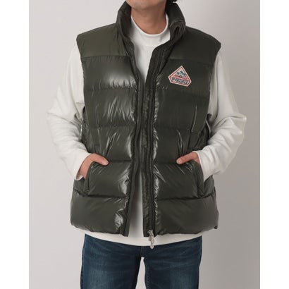ピレネックス PYRENEX HUY021 JOHN SLEEVELESS DOWN JACKET ダウンベスト （ディープカーキ）