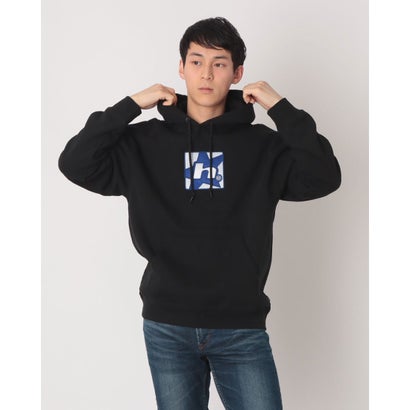 ハフ HUF PF00679 H STAR HOODIE パーカー （ブラック）