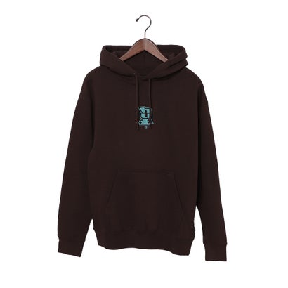 ハフ HUF PF00757 MEGABLAST EMB P／O HOODIE パーカー （バイソン）