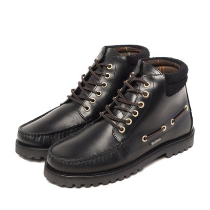 バブアー Barbour MFO0799 ティラーモカシンブーツ ブーツ （ブラック）