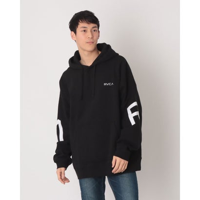 ルーカ RVCA BF042015 BACK SIDE ARCH RVCA HD パーカー （ブラック）