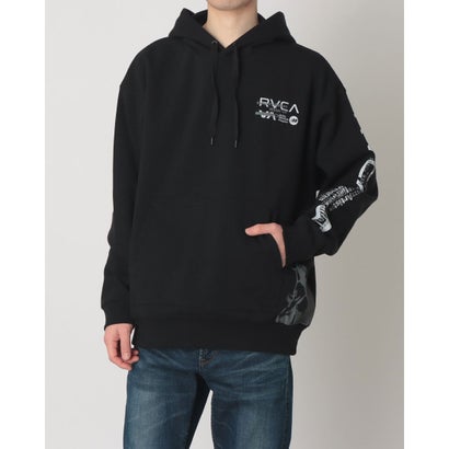 ルーカ RVCA BF042001 FADE BACK SIDE ARCH RVCA トレーナー （ブラック）