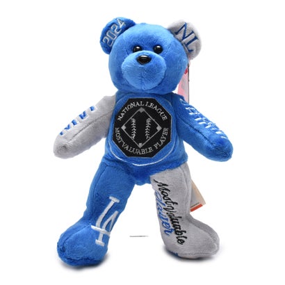 メジャーリーグベースボール MLB 大谷翔平 ドジャーズ 2024 NL MVP Team Beans Embroidered Player Bear ぬいぐるみ （大谷翔平）