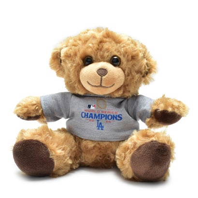 メジャーリーグベースボール MLB ドジャーズ 2024 World Series Champions Seated Shirt Bear ぬいぐるみ （天使の都市・ドジャース）