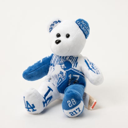 メジャーリーグベースボール MLB 大谷翔平 ドジャーズ First Career Playoff Home Run Team Beans Embroidered Player Bear ぬいぐるみ （大谷翔平）