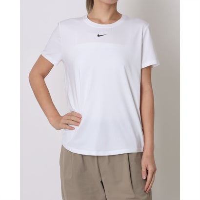 ナイキ NIKE レディース フィットネス 半袖Tシャツ ナイキ ウィメンズ ワン クラシック DF S/S トップ FN2799101 （WHITE/BLACK）