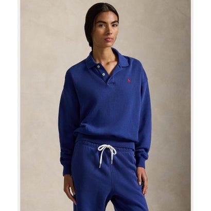 ポロ ラルフ ローレン POLO RALPH LAUREN ポロカラー フリース プルオーバー （400ブルー）
