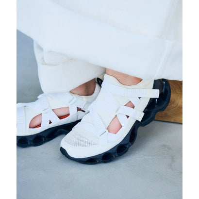 ミズノ MIZUNO WAVE PROPHECY STRAP 縮くれる プロフェシー 同盟罷工さあ美 サンダル （白いこと）