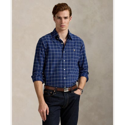 ポロ ラルフ ローレン POLO RALPH LAUREN クラシック フィット ウィンドウペン オックスフォード シャツ （410ネイビー）
