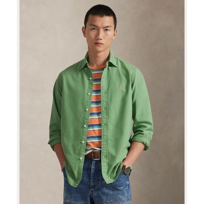 ポロ ラルフ ローレン POLO RALPH LAUREN クラシック フィット ガーメントダイド オックスフォード シャツ （300グリーン）
