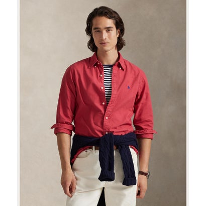 ポロ ラルフ ローレン POLO RALPH LAUREN クラシック フィット ガーメントダイド オックスフォード シャツ （610レッド）