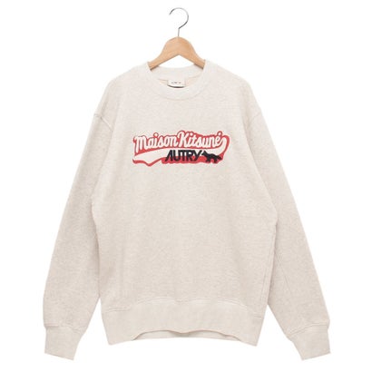 メゾンキツネ MAISON KITSUNE 汗水 AUTRY オートリー 共同研究 薄墨色 メンズ レディース ユニ一発やる MAISON KITSUNE SWPX MK1M （LIGHT GRAY）