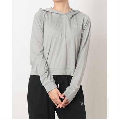 ナイキ NIKE レディース スウェットパーカー ナイキ ウィメンズ NSW チル ニット LTWT OS HO L/S トップ IQ0091063 （DK GREY HEATHER/CHALK）