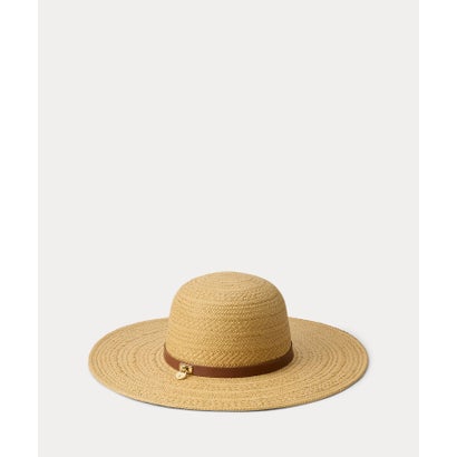 ローレン ラルフ ローレン LAUREN RALPH LAUREN パドロックチャーム ストロー サン ハット （101ナチュラル）