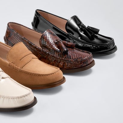 コール ハーン COLE HAAN ラナ ラックス タッセル ローファー womens （ブラック ボックス レザー）